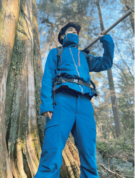 Waterproof jacket design