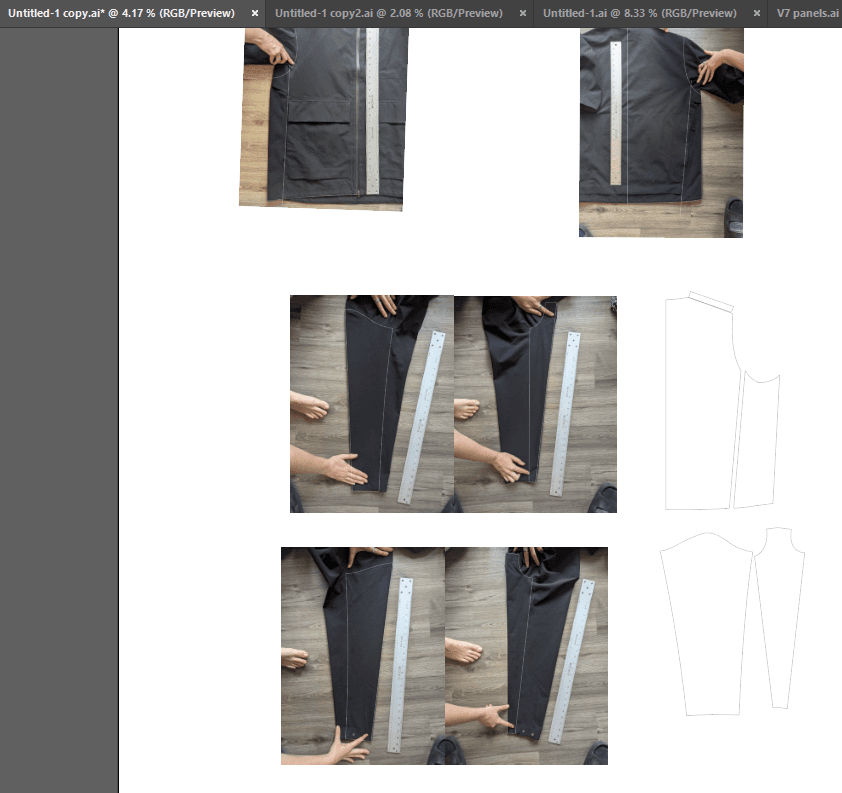 Waterproof jacket design