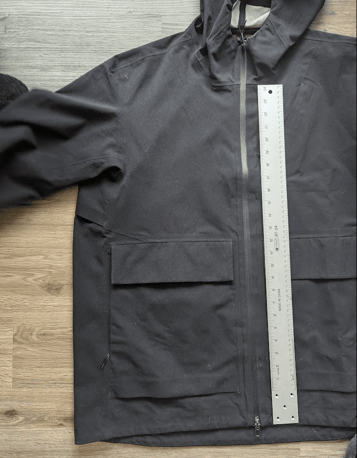Waterproof jacket design
